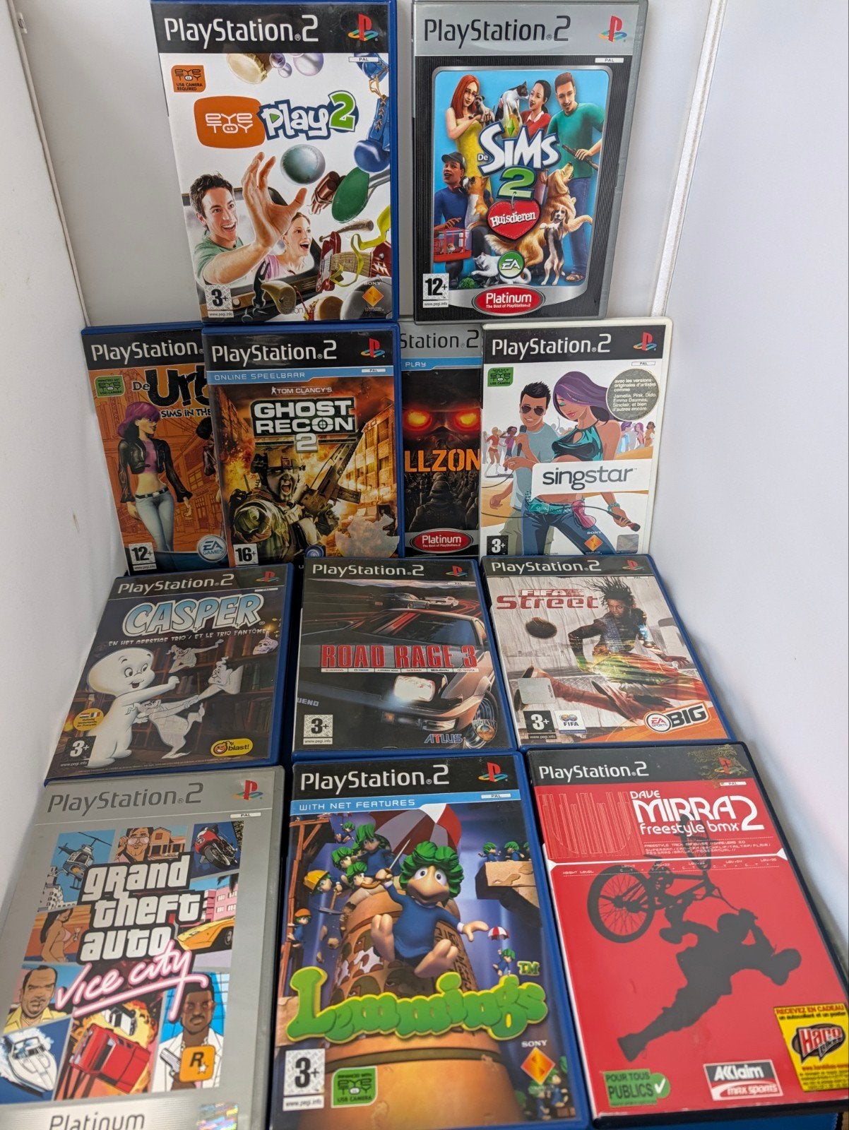 Diverse PlayStation 2 Games - Grote Collectie, Spelcomputers en Games, Gebruikt, Overige genres, 1 speler, Ophalen of Verzenden