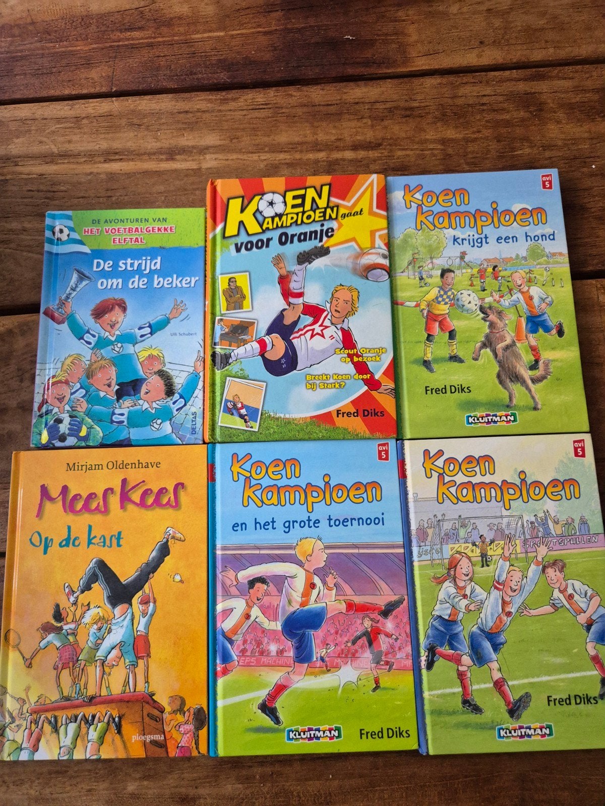 Koen Kampioen Boekenreeks en Mees Kees - Voetbalavonturen, Ophalen of Verzenden, Zo goed als nieuw, Fred Diks, Mirjam Oldenhave