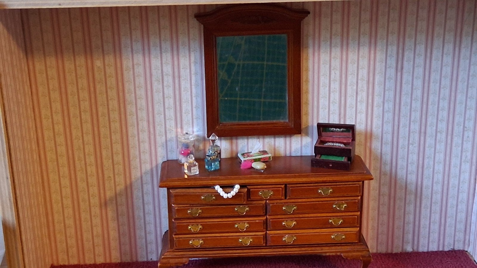 1:12 kaptafel poppenhuis, Ophalen of Verzenden, Poppenhuis