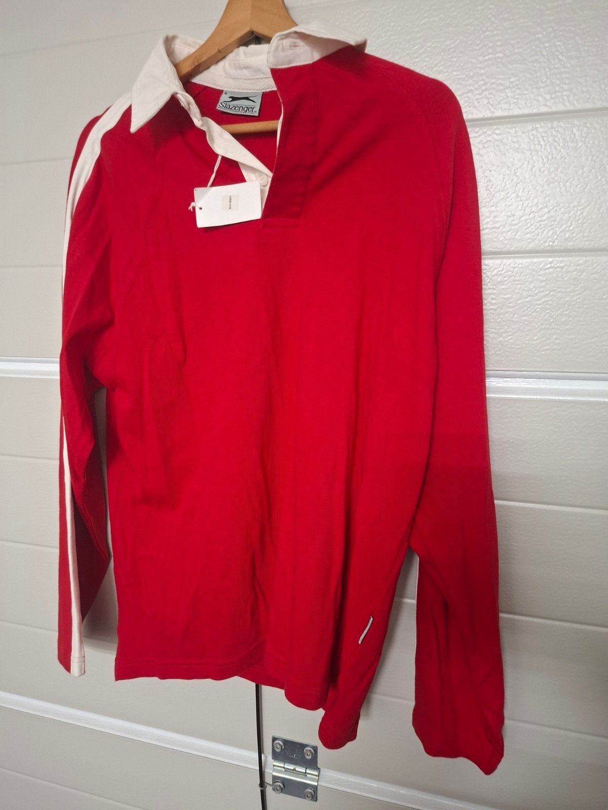 Slazenger Rugby Shirt Rood Maat S, Slazenger, Nieuw, Ophalen of Verzenden, Rood