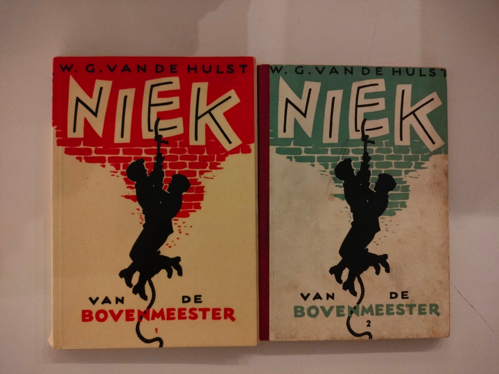 Niek van de Bovenmeester deel 1 & 2 - W.G. van de Hulst, Boeken, Ophalen of Verzenden, Gelezen, W.G. van de Hulst, Fictie algemeen