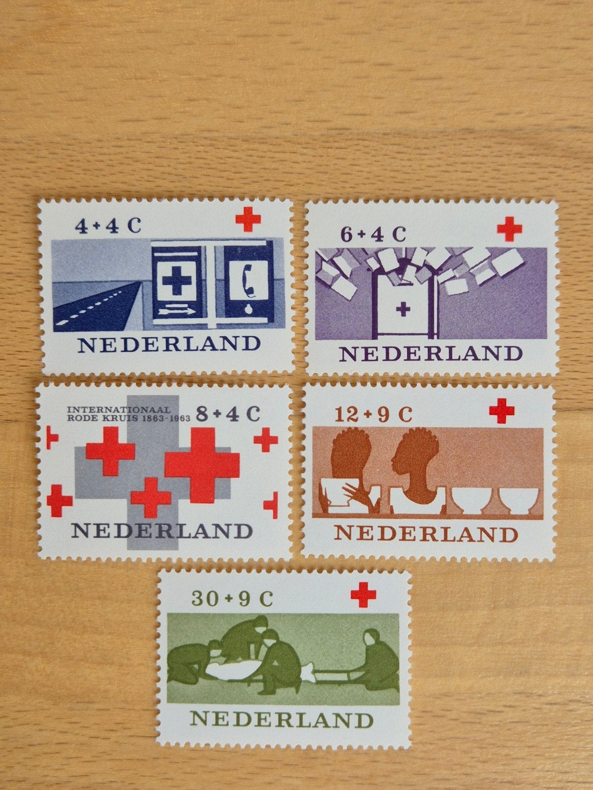 Nederland 1963 Rode Kruis, Ophalen of Verzenden, Na 1940, Postfris