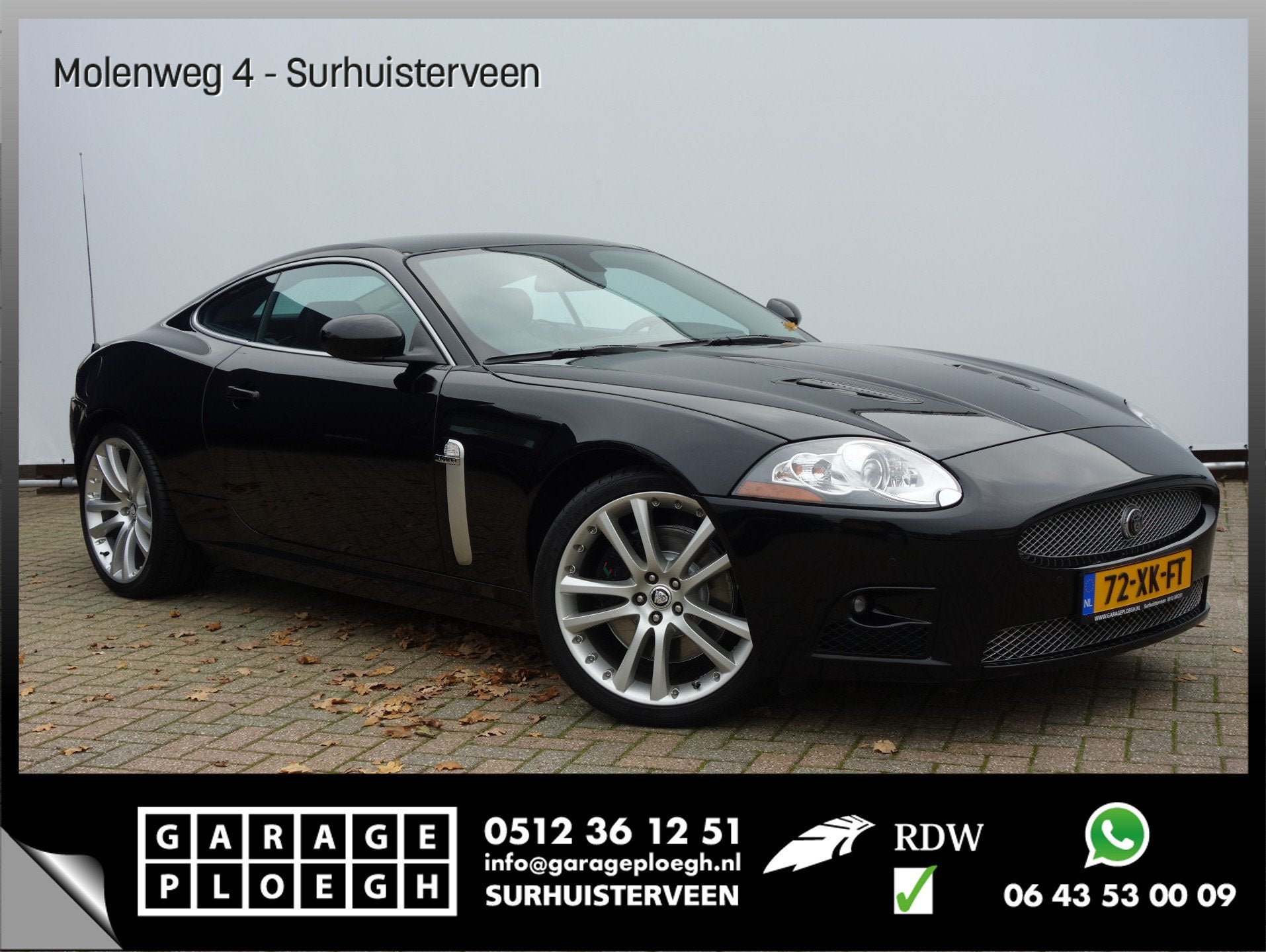 Jaguar XKR 4.2 V8 417PK Coupé OrigNL Topstaat! Voll Onderho, Auto's, Achterwielaandrijving, Gebruikt, Automatische klimaatregeling