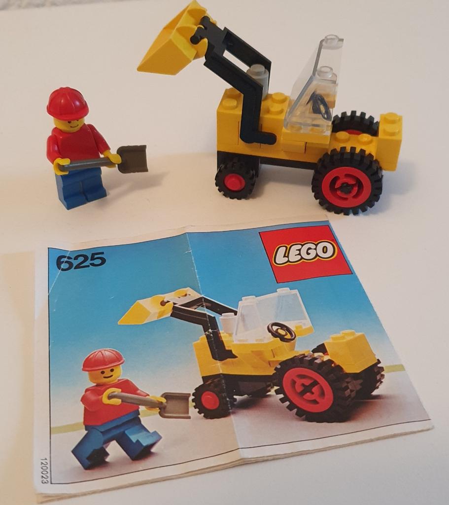VIntage LEGO-Set nr 625  'Tractor'   (1978), Ophalen of Verzenden, Gebruikt