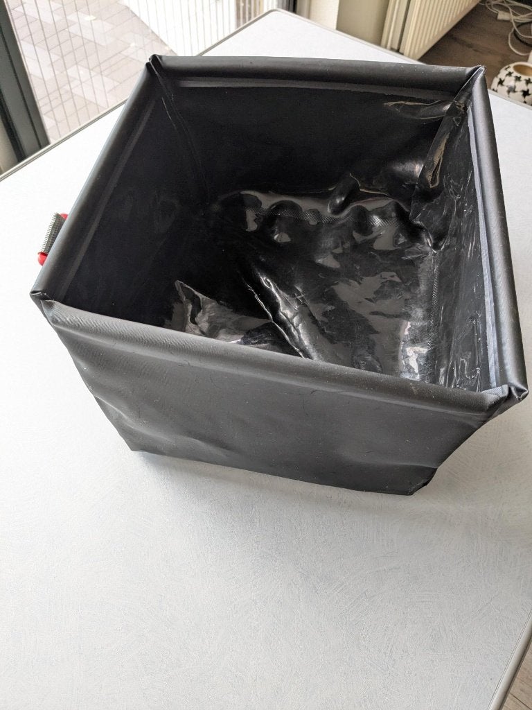 opvouwbare afwasbak afwasteil, Ophalen of Verzenden, Gebruikt