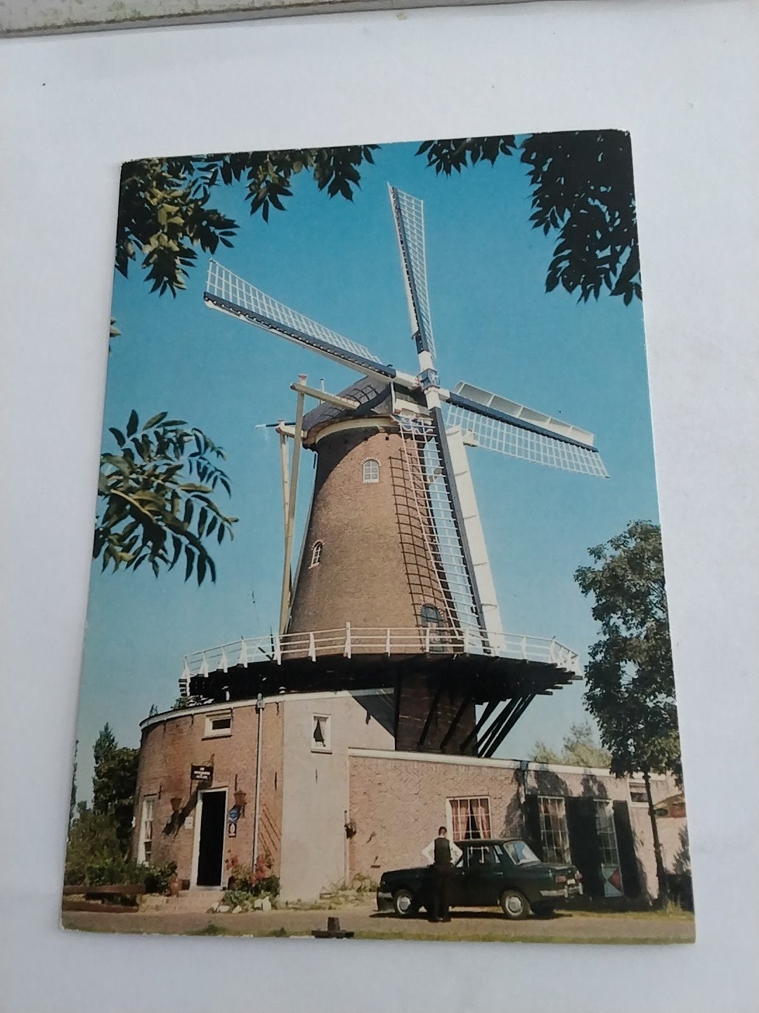 Ansichtkaart Bernisse Molen, Geervliet, Ophalen of Verzenden, 1960 tot 1980, Zuid-Holland