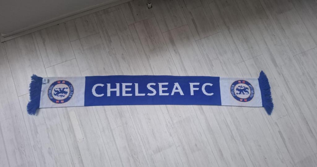 Chelsea sjaal, Ophalen of Verzenden, Zo goed als nieuw, Buitenlandse clubs, Vaantje of Sjaal