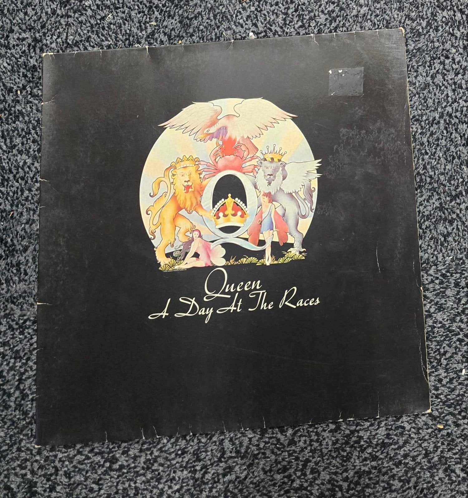 Queen a day at the races lp Gatefold, Ophalen of Verzenden, Gebruikt, 12 inch, Poprock