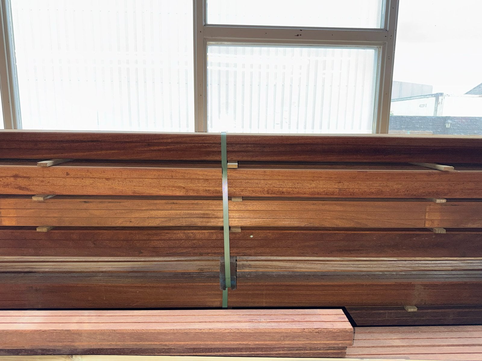Hardhouten palen 85x85x270 cm nieuw!, Ophalen, Gebruikt, 250 cm of meer, Palen