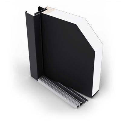 Stalen Buitendeur Volpaneel B100 H210cm Antraciet, Doe-het-zelf en Verbouw, Niet ingevuld, Nieuw, Ophalen of Verzenden, Buitendeur