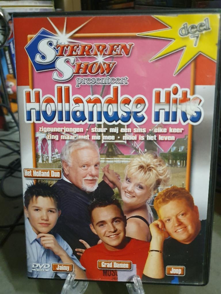 Sterren Show presenteert Hollandse hits deel 7 DVD, Alle leeftijden, Ophalen, Zo goed als nieuw