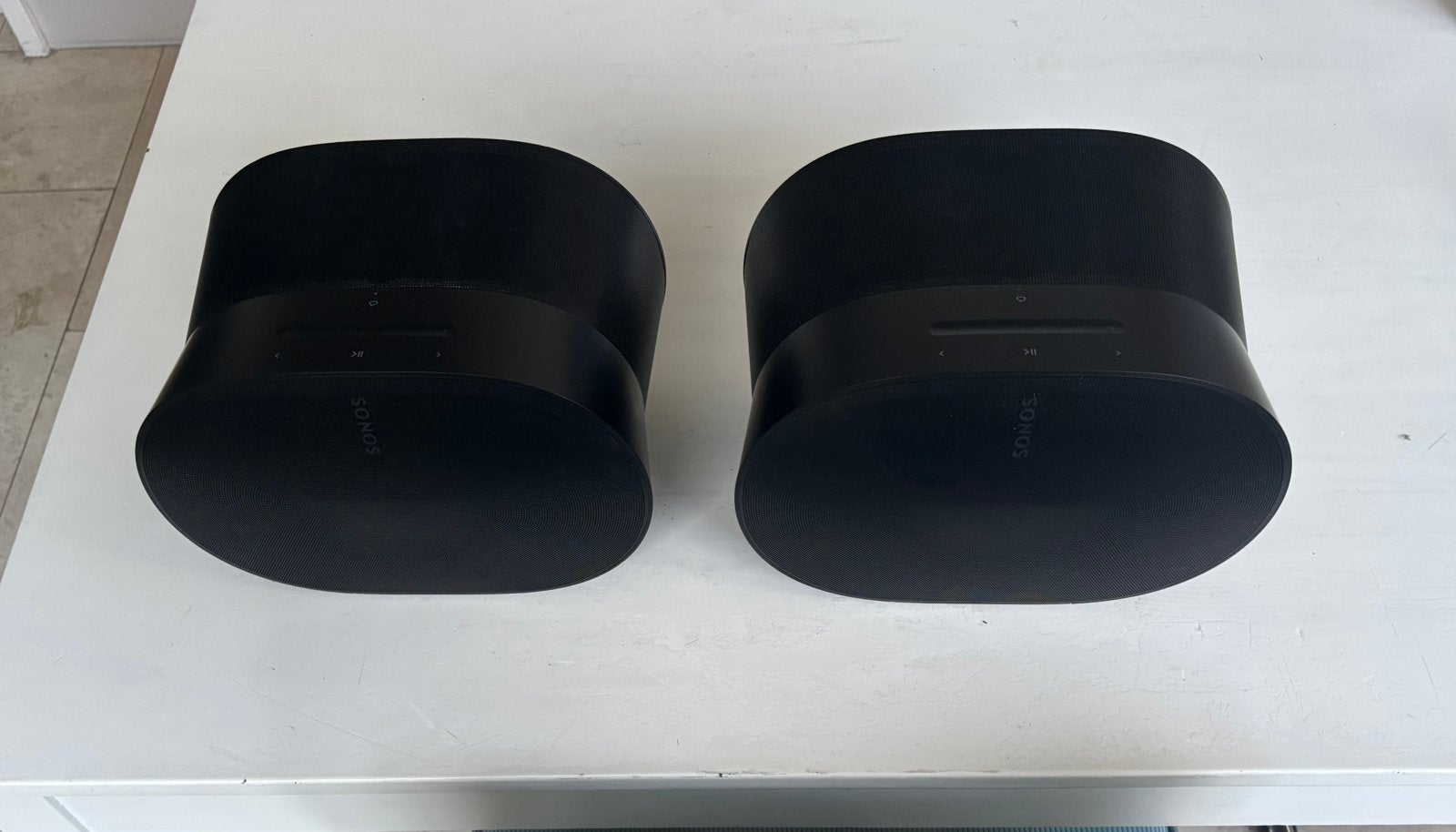 2x Sonos Era 300 + Sub gen 3 Zwart | Inclusief Garantie, Audio, Tv en Foto, Ophalen of Verzenden, Zo goed als nieuw, Sonos