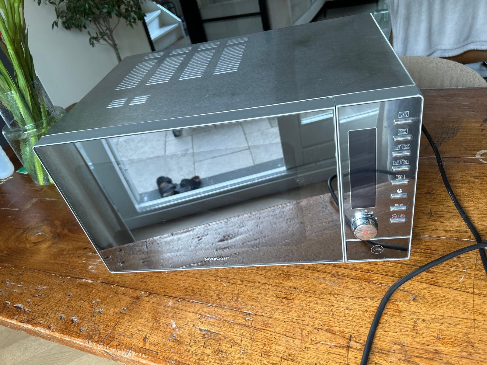 Silvercrest 900 EDS Combi Magnetron Oven, Ophalen, Combimagnetron, Gebruikt, Minder dan 45 cm