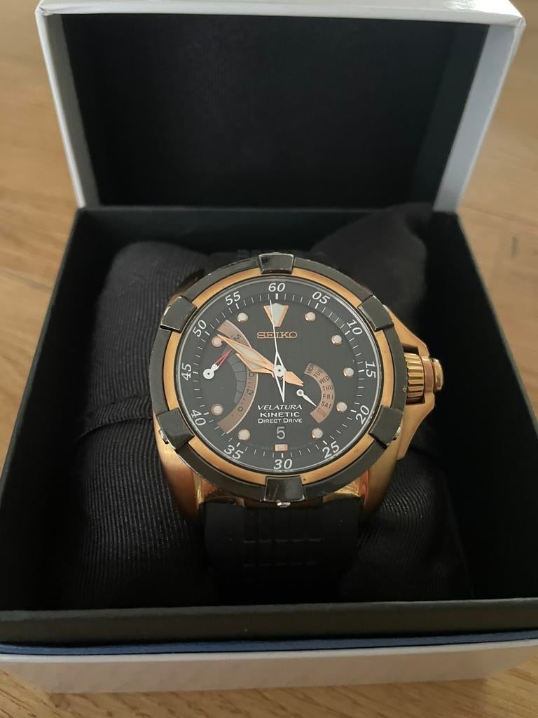 Seiko Velatura Rose Gold, Ophalen, Gebruikt, Polshorloge, Seiko