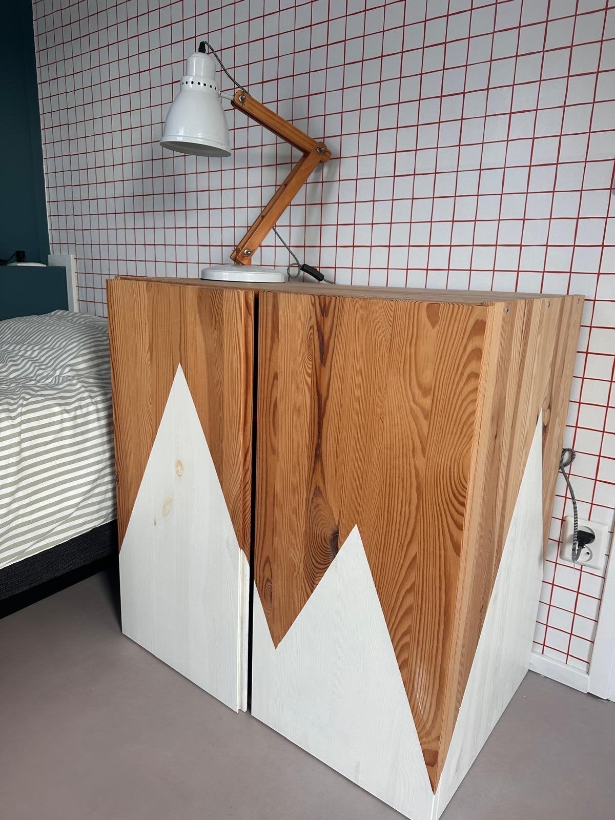 IKEA Ivar kast maat 50x80x83 (deels wit geschilderd), Ophalen, Gebruikt