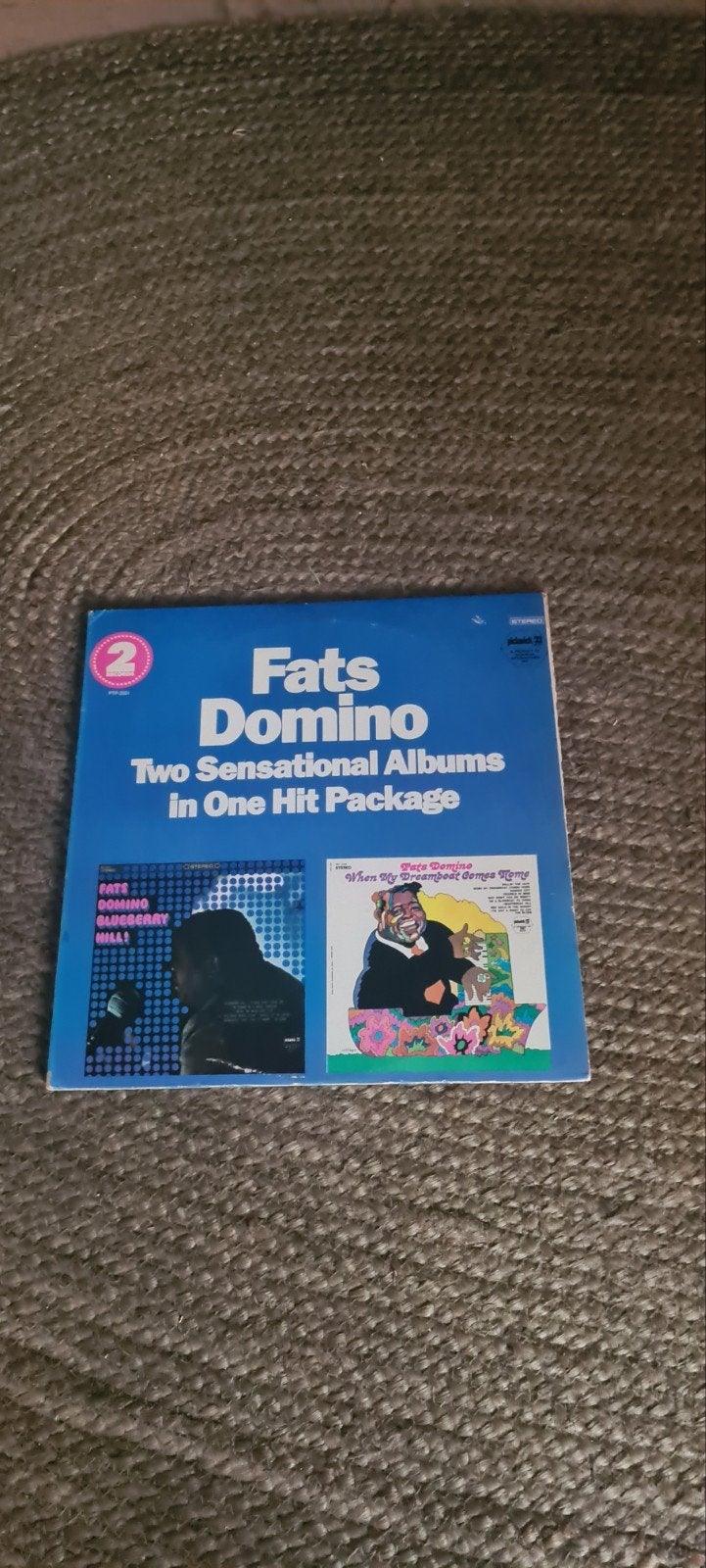 Fats Domino - Two Sensational Albums in One Hit Package, Cd's en Dvd's, LP, Gebruikt, Ophalen of Verzenden, 12 inch