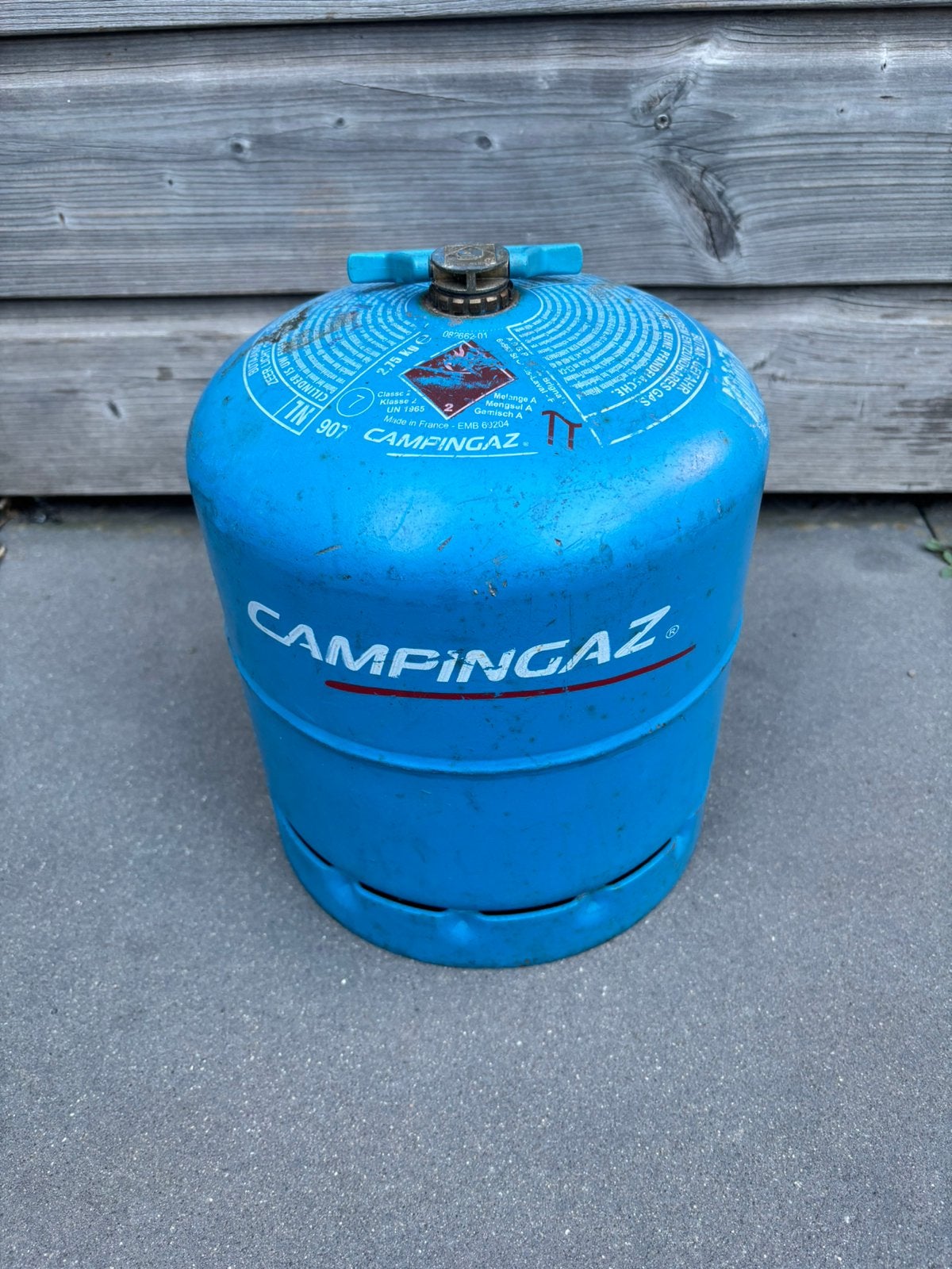 Campingaz 907 leeg, Ophalen, Zo goed als nieuw
