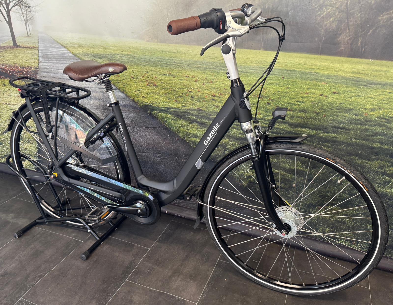 Nette Gazelle Orange C7+ – 49CM – Comfortabele Damesfiets, Fietsen en Brommers, Fietsen | Dames | Damesfietsen, Ophalen, Koninklijke Gazelle N.V.