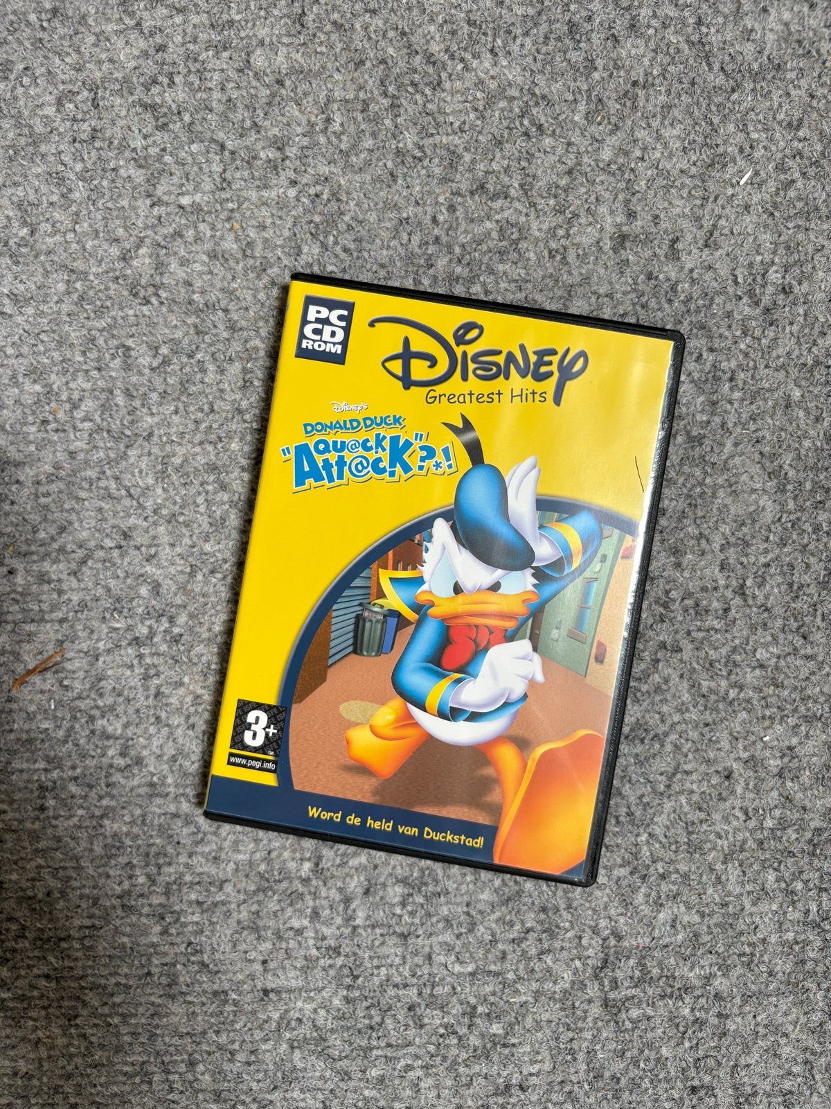 Disney's Donald Duck Quack Attack PC CD-ROM, Spelcomputers en Games, Games | Pc, Avontuur en Actie, Gebruikt, 1 speler, Ophalen of Verzenden