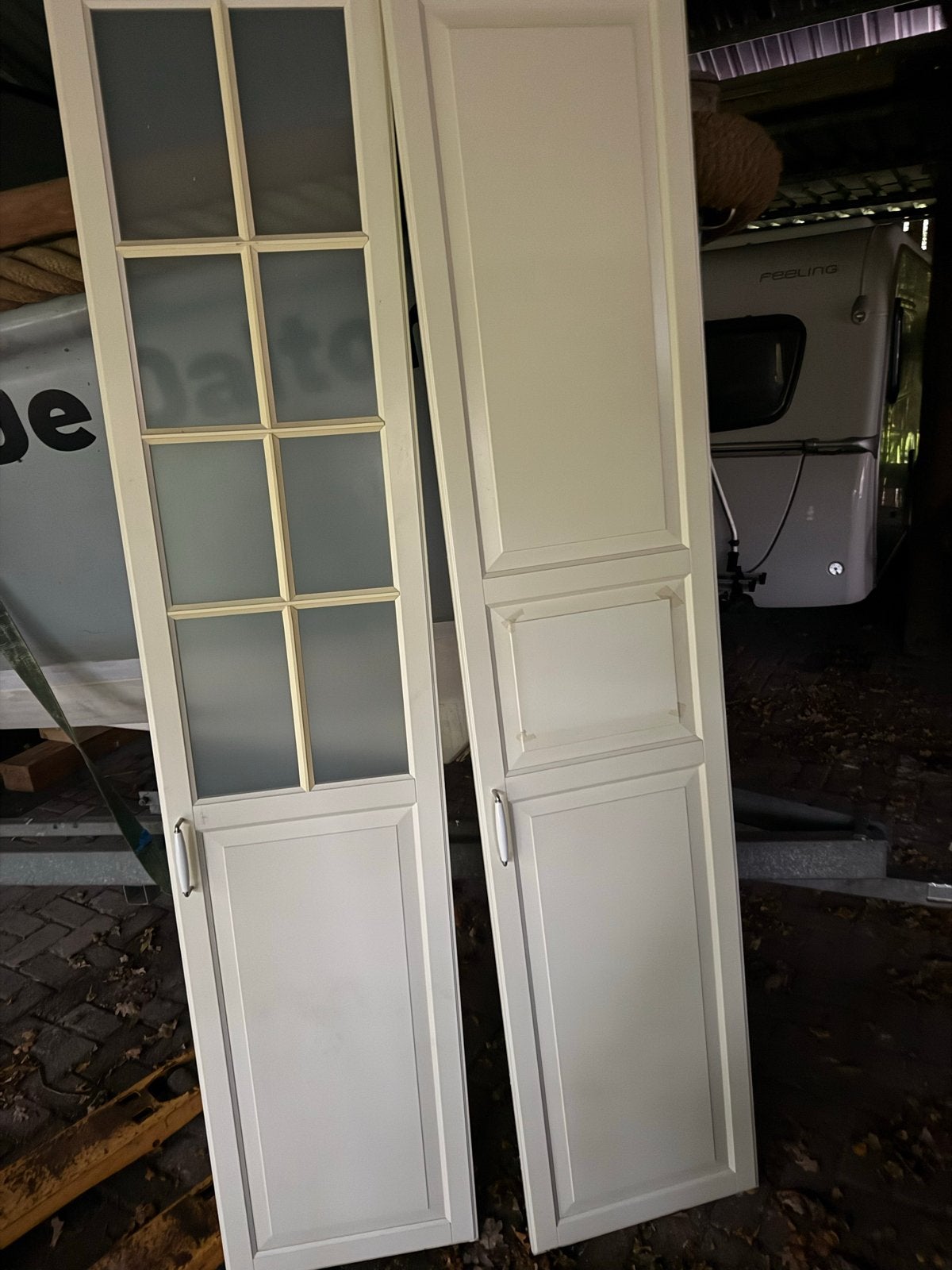 3 IKEA Pax deuren (4x236cm, 1x200cm) - Gratis af te halen, Ophalen, Minder dan 50 cm, Gebruikt, 200 cm of meer