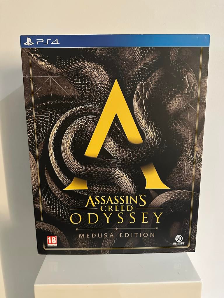Assassin's Creed Odyssey Medusa Edition Beeld (PS4), Ophalen of Verzenden, Zo goed als nieuw