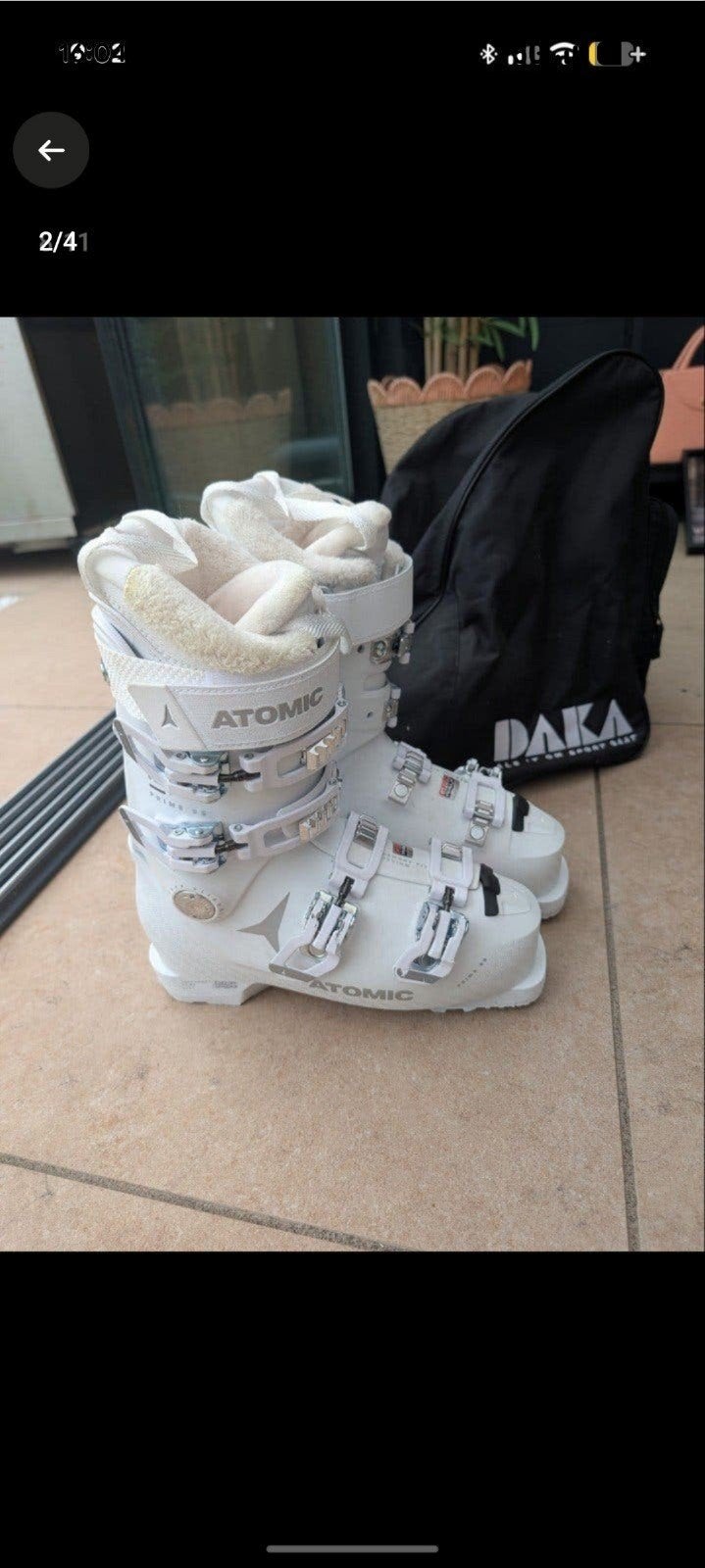 Atomic Hawx Prime 100 skischoenen - Maat 25/25.5, Ophalen of Verzenden, Zo goed als nieuw, Schoenen, Atomic