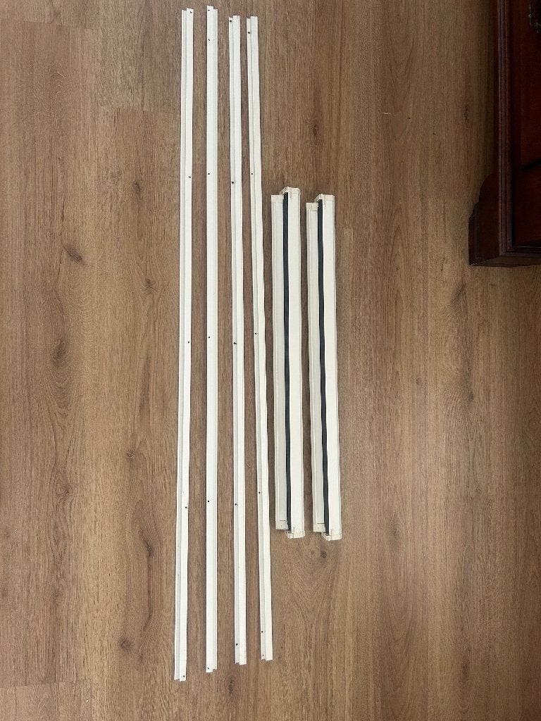 2 x Bruynzeel rolhor raam 78 x 144, Ophalen, Minder dan 80 cm, Overige typen, Minder dan 200 cm