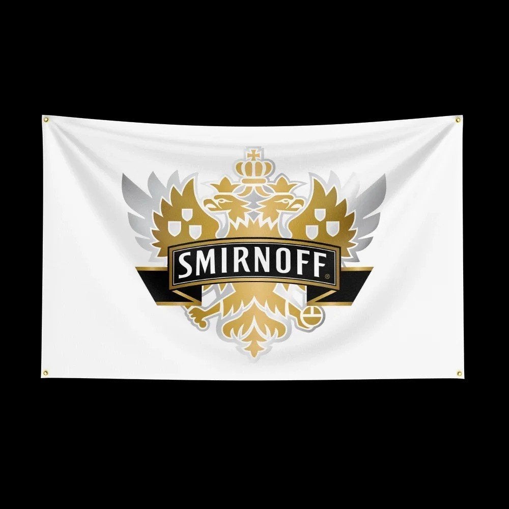Grote vlaggen Smirnoff (150x90cm), Ophalen of Verzenden, Nieuw
