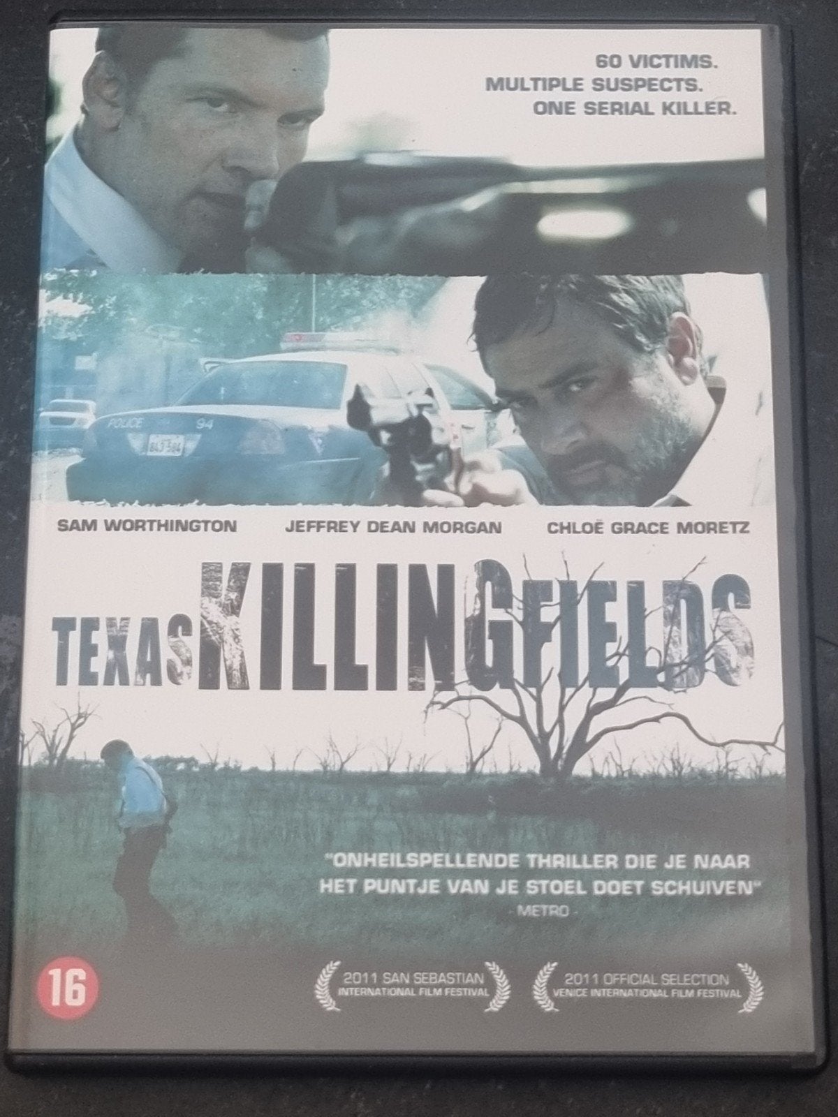 Texas Killing Fields DVD - Spannende Misdaadthriller, Maffia en Misdaad, Engels, Vanaf 16 jaar, Nederlands