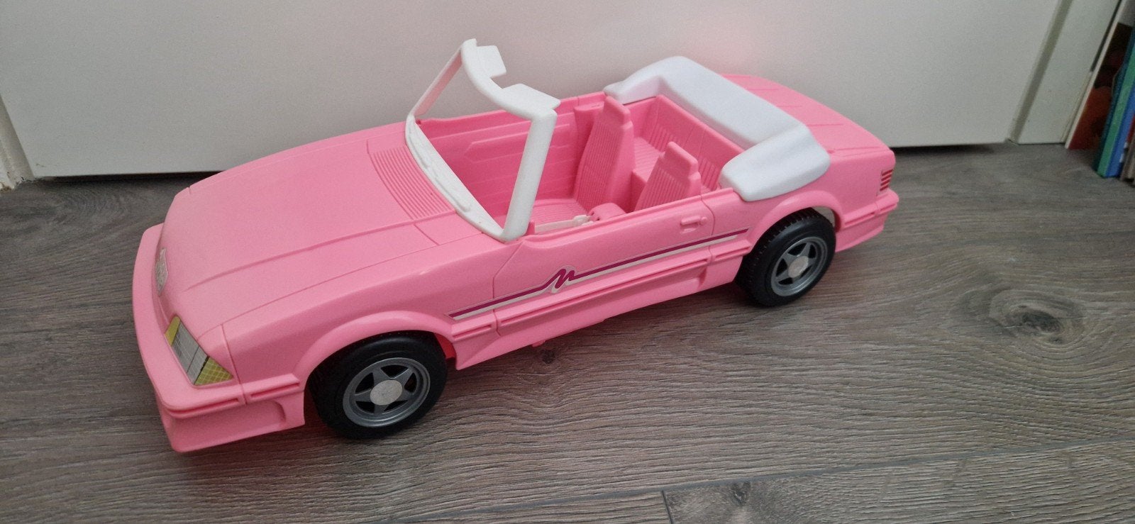 Retro Barbie  auto roze, Ophalen of Verzenden