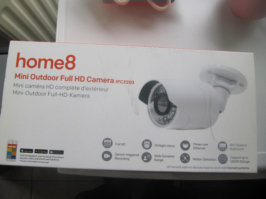 home8 mini outdoor full hd camera ipc2203, Ophalen of Verzenden, Nieuw, Buitencamera