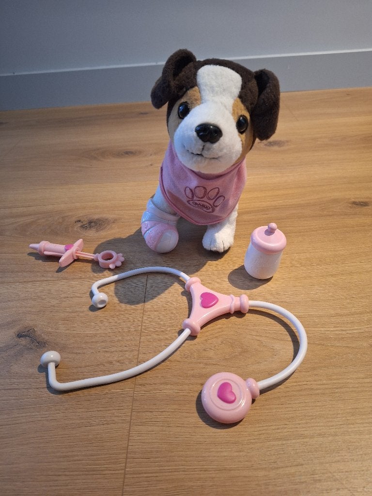 Baby Born ziek hondje, Ophalen, Gebruikt, Babypop