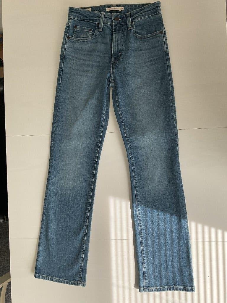 Levi's 725 Kick Bootcut Jeans - Nieuw - maat 25 x 31 blauw, Blauw, Nieuw, Ophalen of Verzenden, W27 (confectie 34) of kleiner