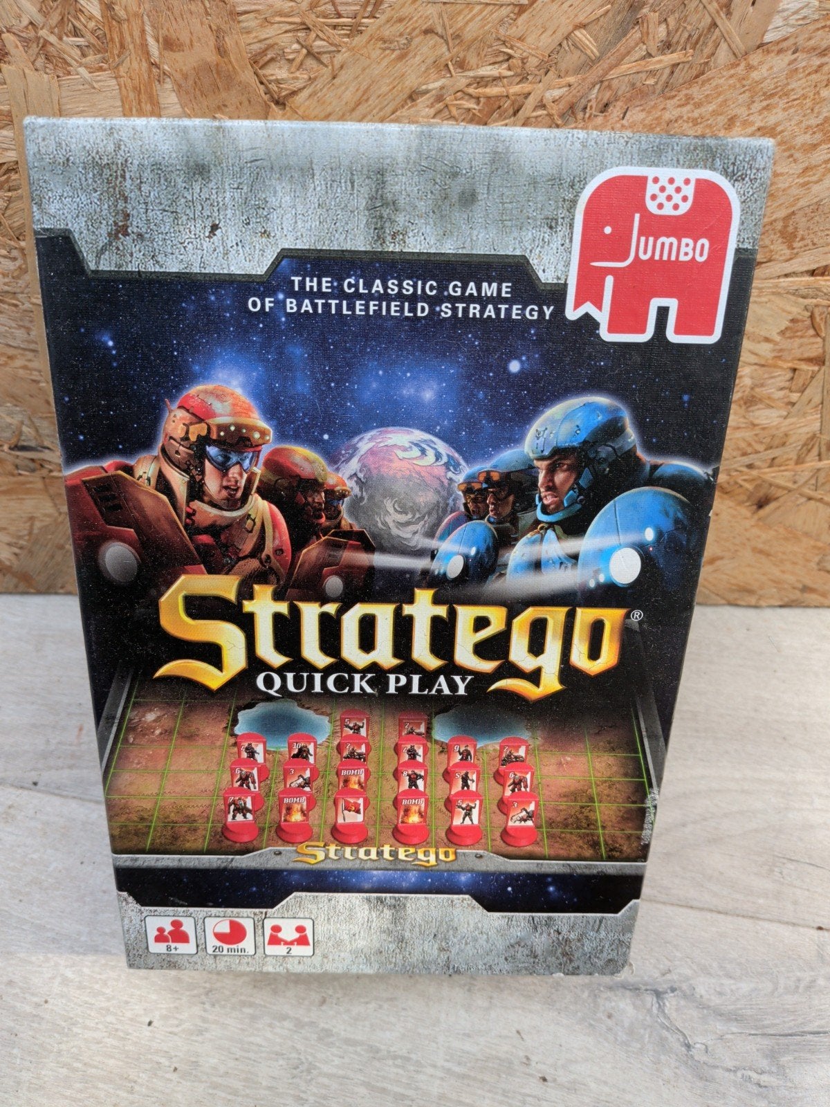 Compleet Reis Stratego van Jumbo, Jumbo, Gebruikt, Een of twee spelers, Ophalen of Verzenden