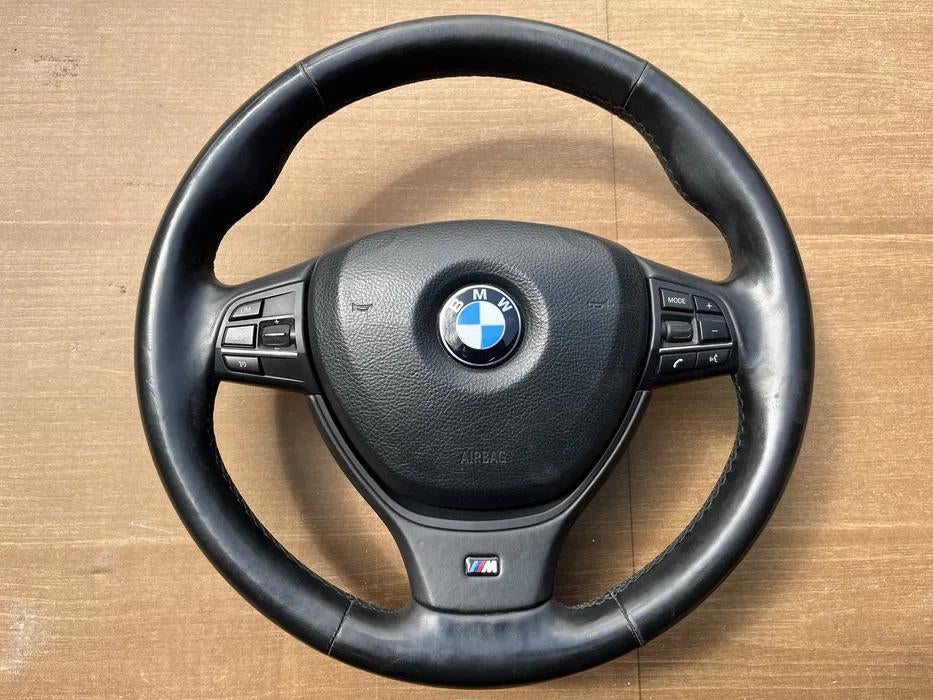 BMW 5 7 SERIE F01 F10 F11 Stuurwiel stuur M-sport met airbag, Ophalen of Verzenden, Gebruikt, BMW