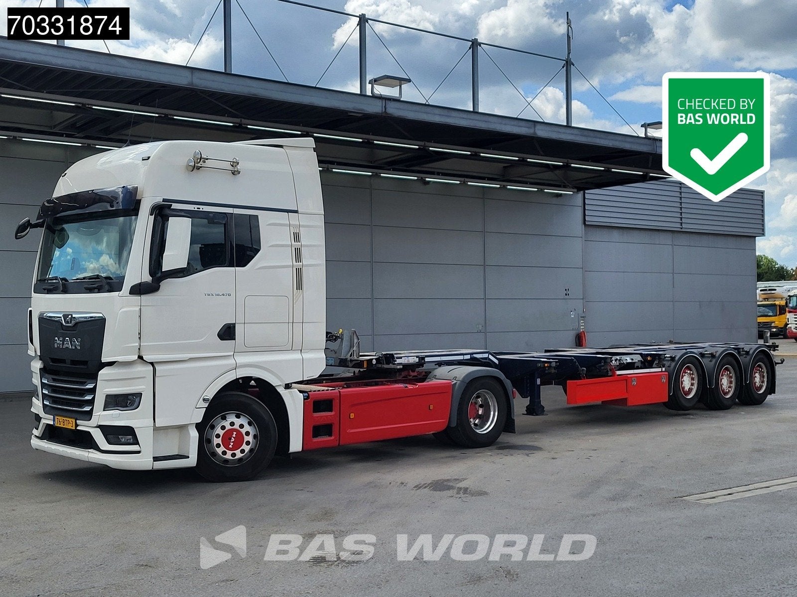 MAN TGX TGX 18.470 4X2 Retarder NL-Truck Multi'45ft, Auto's, Vrachtwagens, Automaat, Stof, Euro 6, MAN