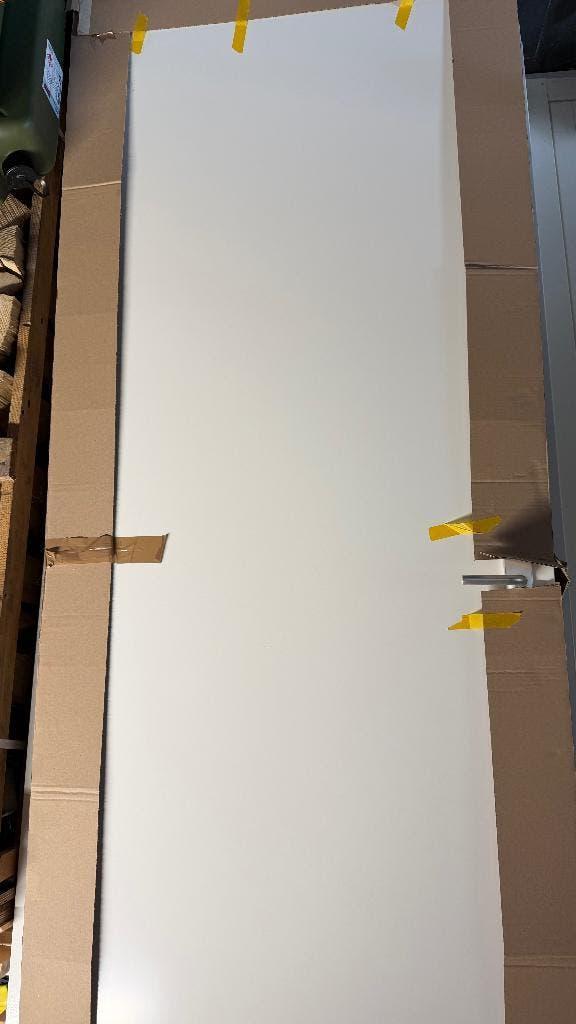 Svedex opdekdeur Linksdraaiend 231x 88cm, Ophalen, 80 tot 100 cm, 215 cm of meer, Binnendeur