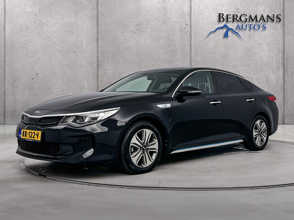 Kia Optima // 2.0 GDI PHEV Business DynamicLine // STOELVERW, Gebruikt, 4 cilinders, Optima, Zwart