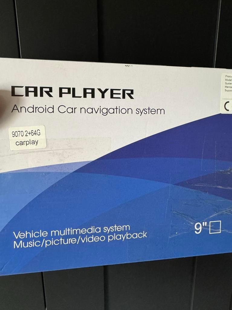 Nieuwe 7 CarPlayer Navigatie - CarPlay/Android Auto, Ophalen of Verzenden, Nieuw