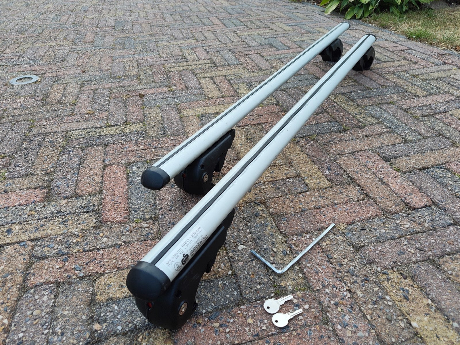 Menabo Brio 1200 dakdragers – 120 cm – max. 90 kg, Auto diversen, Dakdragers, Ophalen