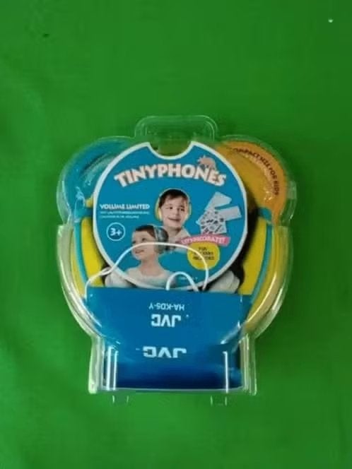NIEUW! JVC Tiny Phones Kids Headphones, geel/blauw €9,99