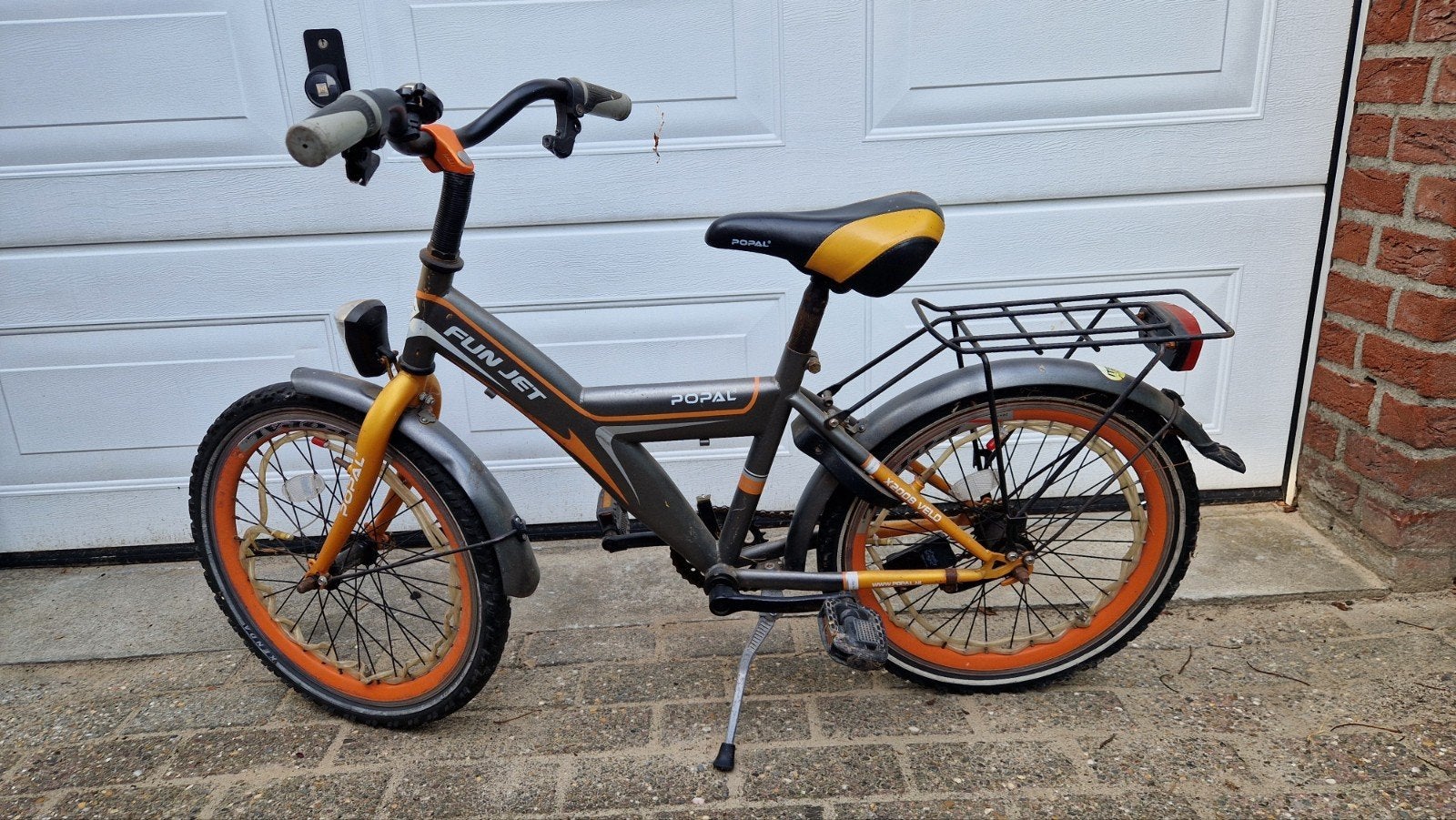 Popal Funjet kinderfiets - opknapper met terugtraprem, Ophalen, Gebruikt, Popal, Terugtraprem