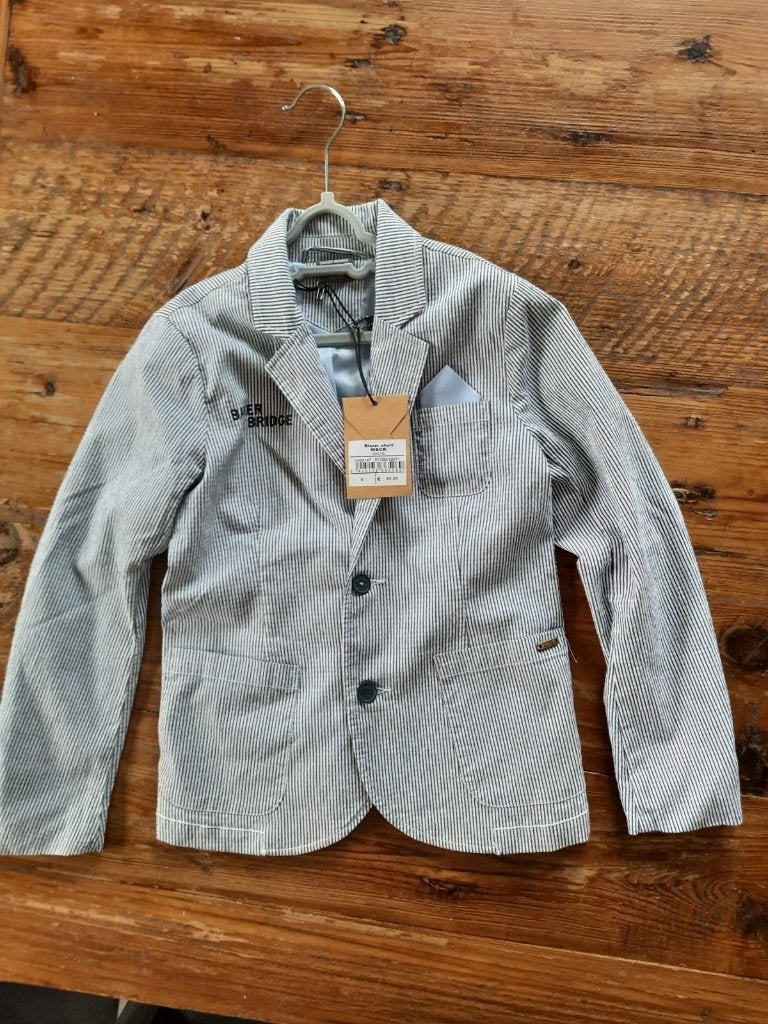 Mooi nieuw jasje/ blazer van Baker Bridge maat 128, Nieuw, Ophalen of Verzenden, Baker Bridge, Jongen