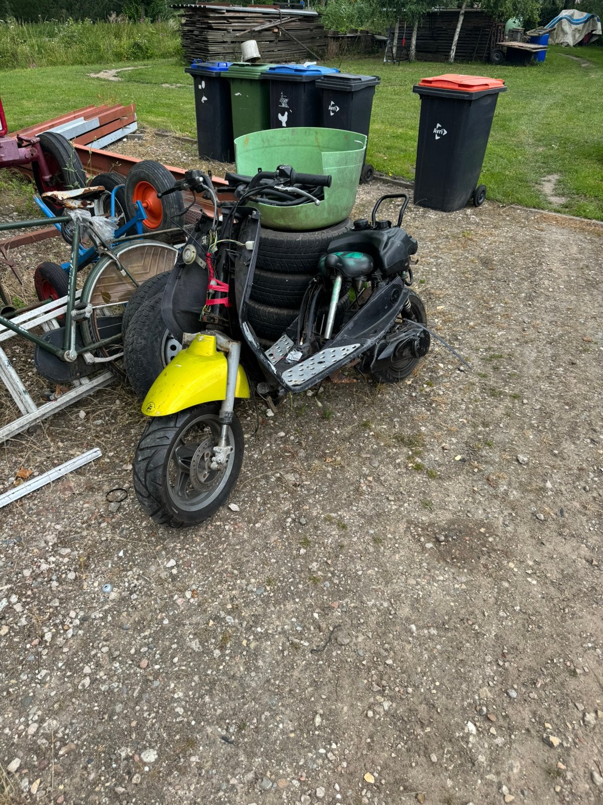 Viva city cross scooter 70 cc, Fietsen en Brommers, Brommers | Crossbrommers, Ophalen, Zo goed als nieuw, Overige merken