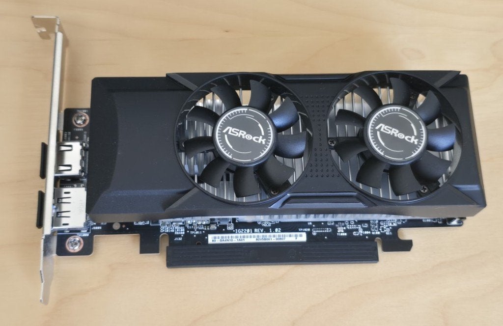 Intel Arc A310 ASRock 4GB GDDR6, Computers en Software, Videokaarten, Ophalen, GDDR6, PCI-Express 4, HDMI