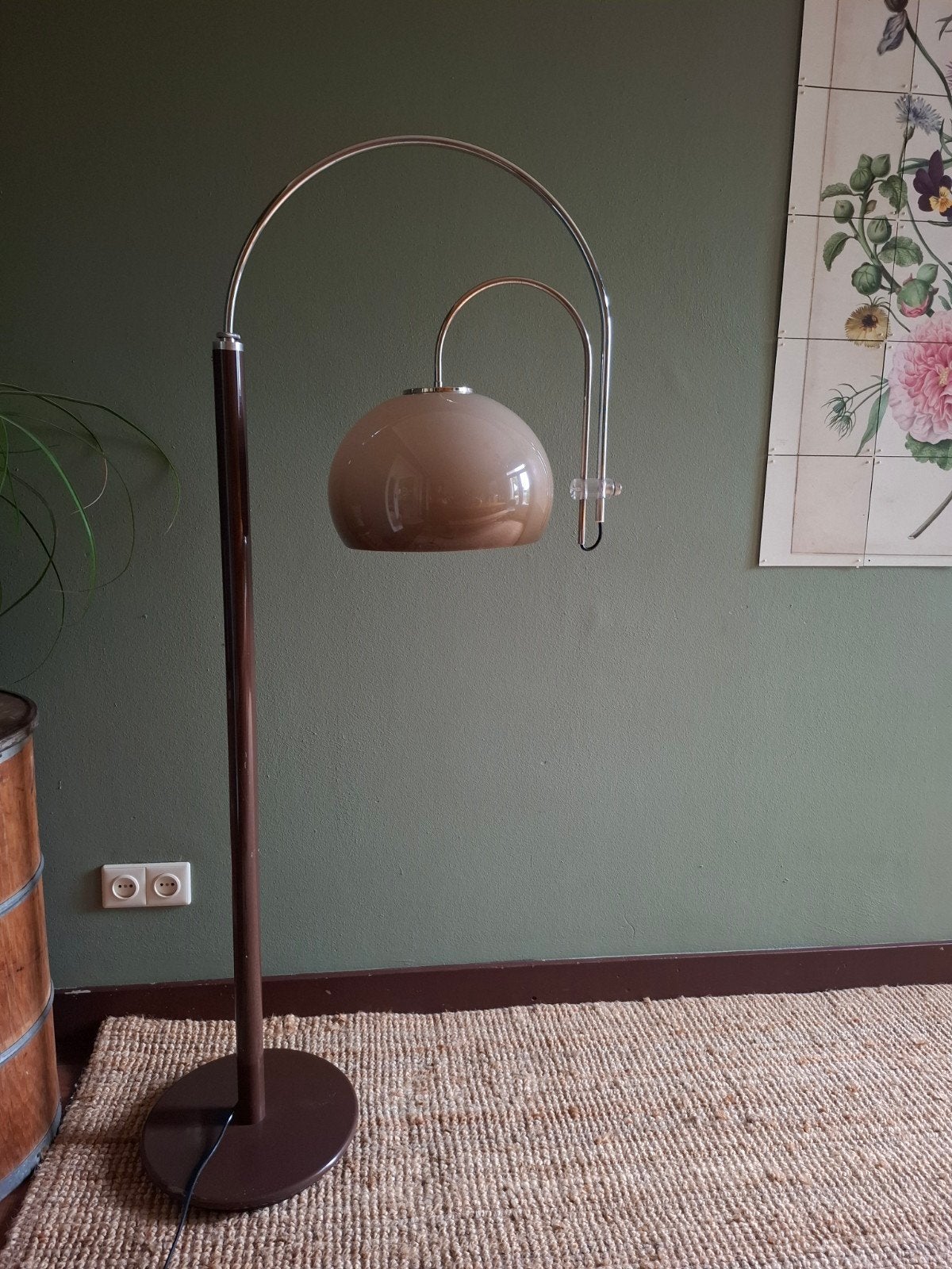Artiforte double arc mushroom lamp, Ophalen, Kunststof