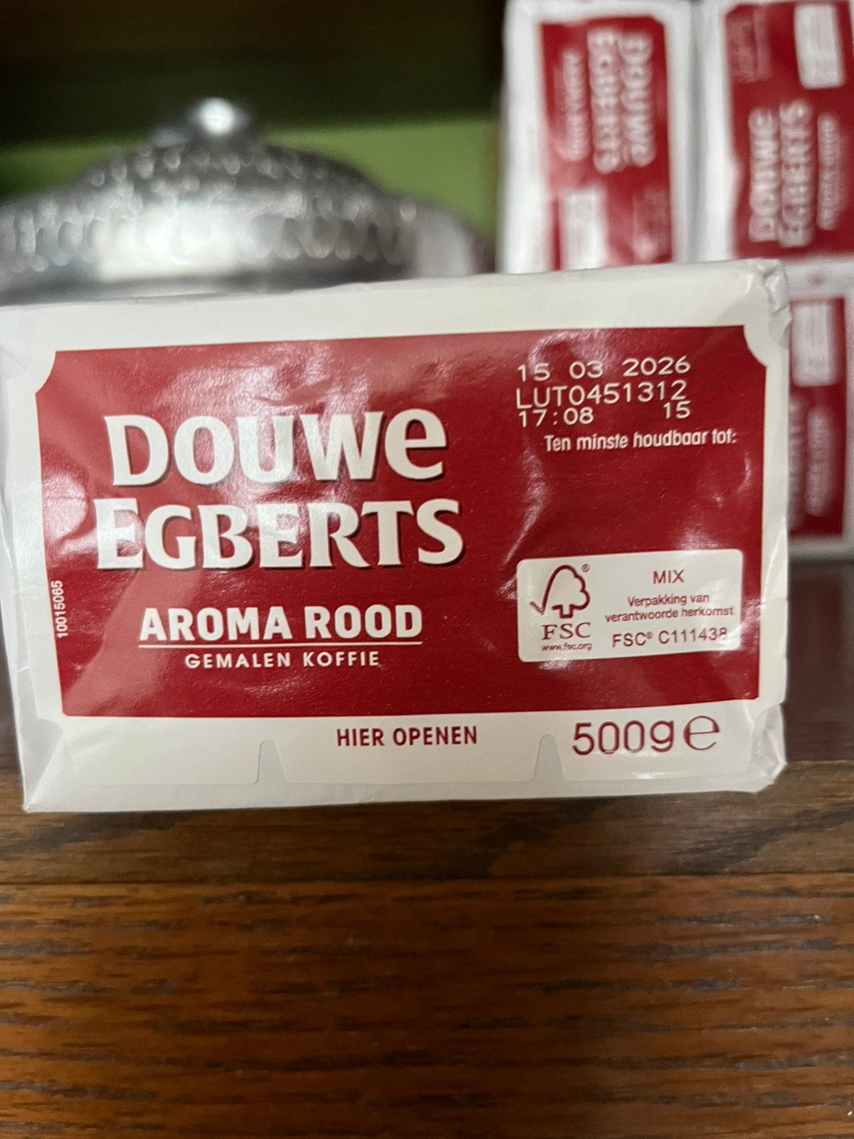 Douwe Egberts, Diversen, Ophalen