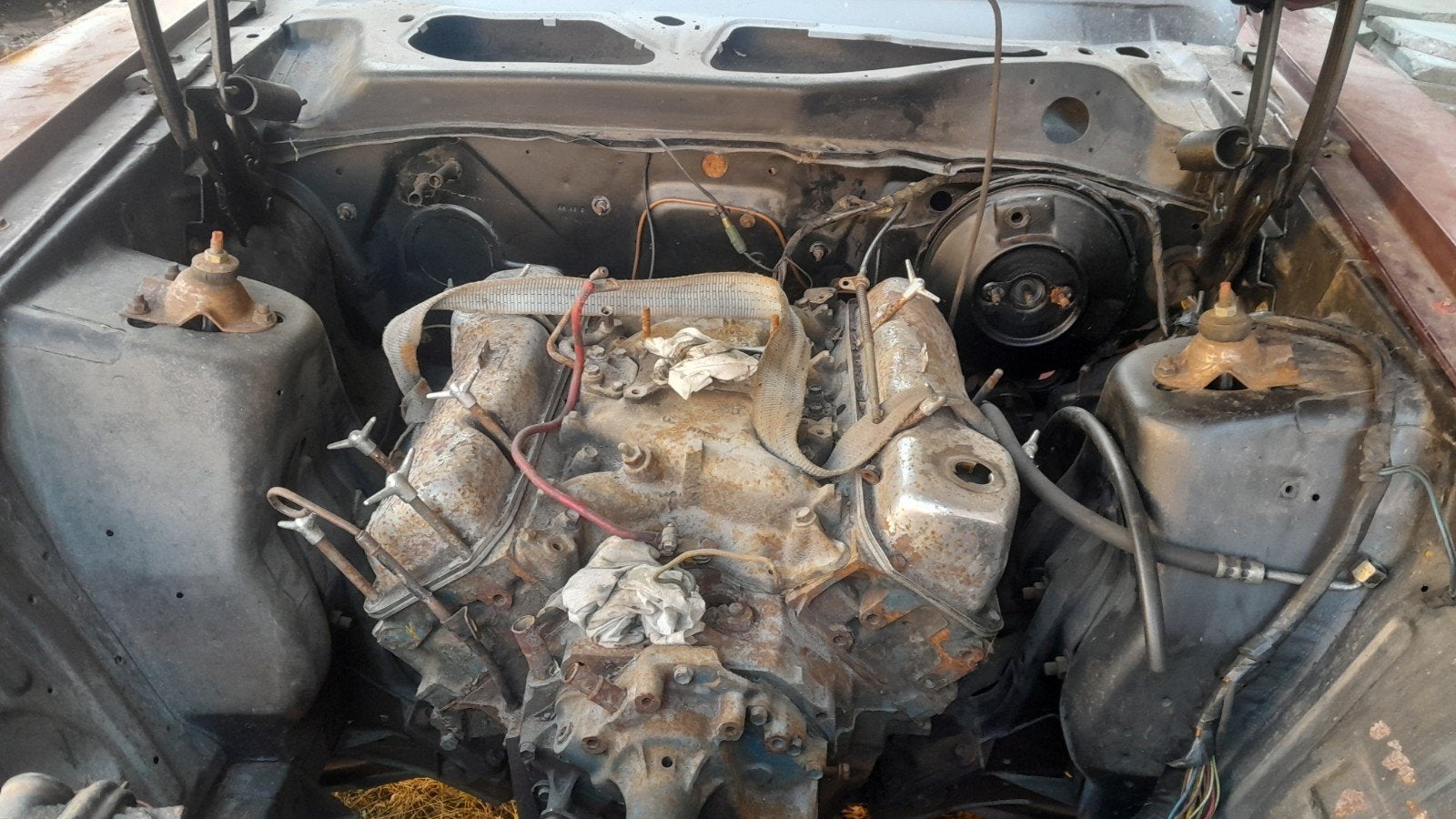 Ford 351 cleveland motor is los, Auto-onderdelen, Motor en Toebehoren, Ophalen of Verzenden, Ford