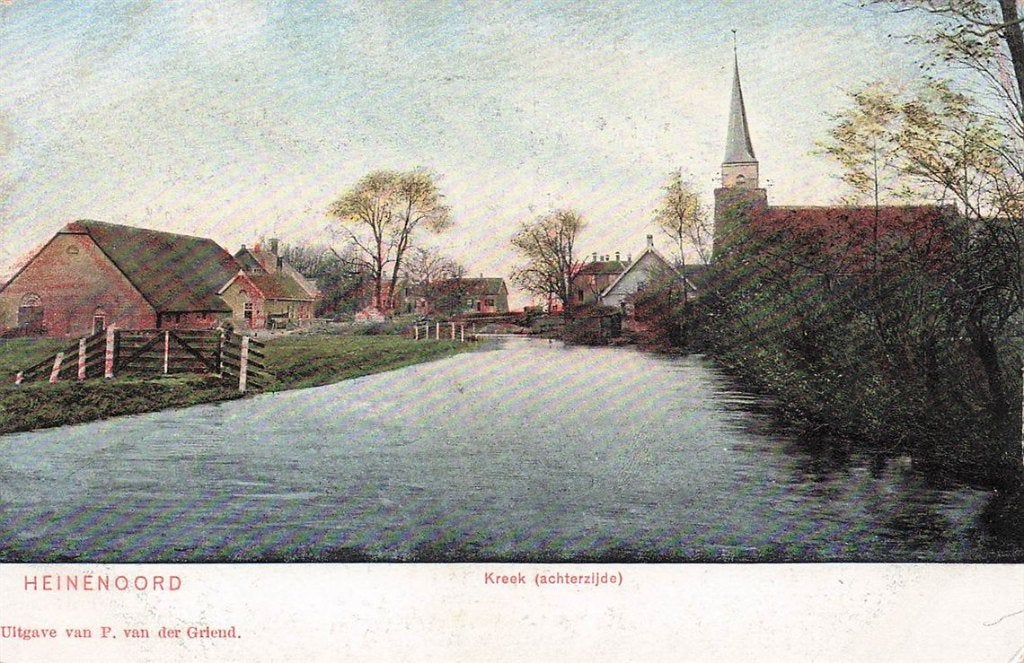 703-072-041 Heinenoord Kreek (Achterzijde), Verzenden, Voor 1920, Zuid-Holland