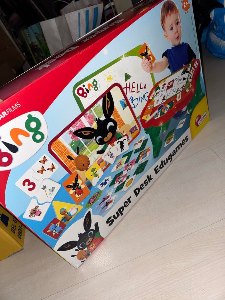 Bing Super Desk Edugames Speelgoed, Kinderen en Baby's, Speelgoed | Educatief en Creatief, Ophalen, Gebruikt, Ontdekken